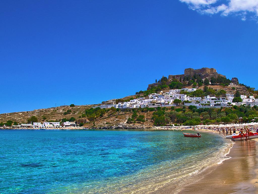 Lindos Comfy Suites Kültér fotó