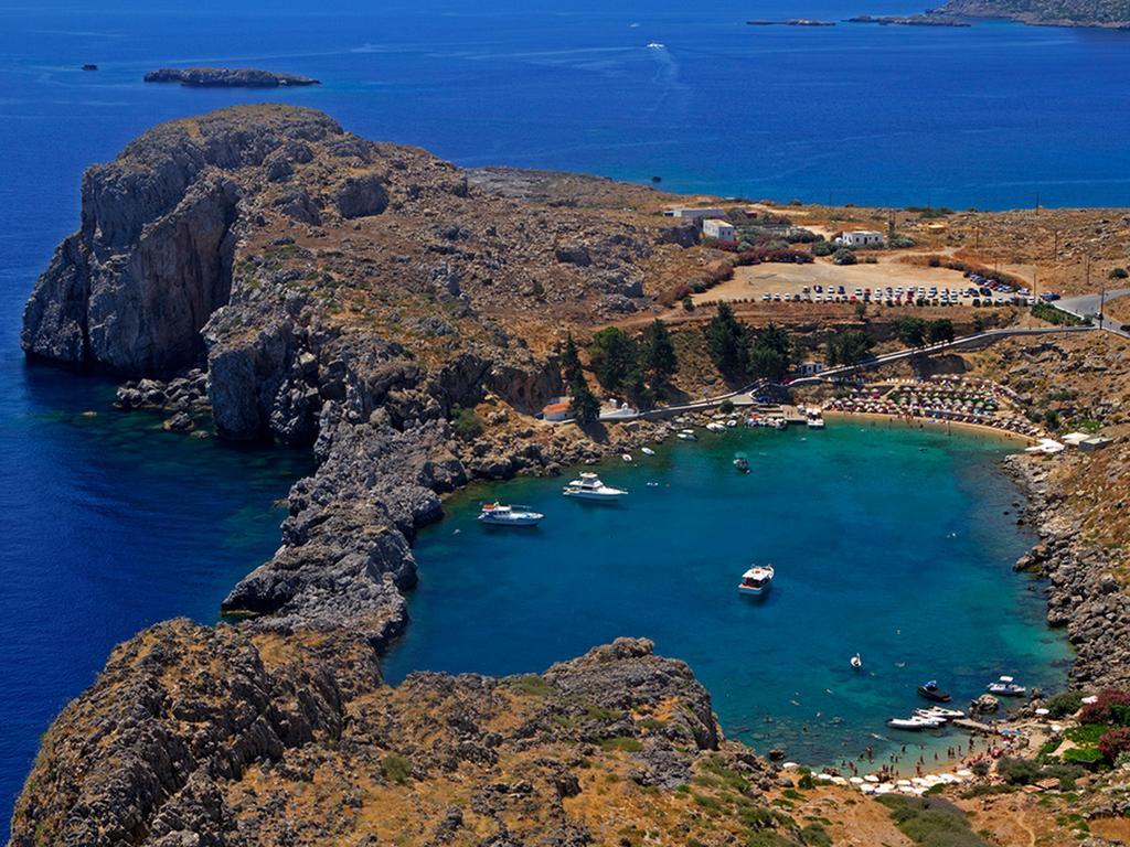 Lindos Comfy Suites Kültér fotó