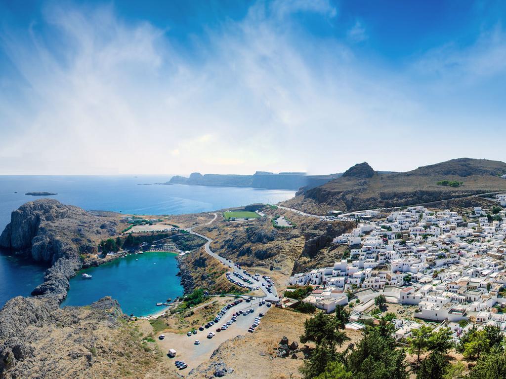 Lindos Comfy Suites Kültér fotó