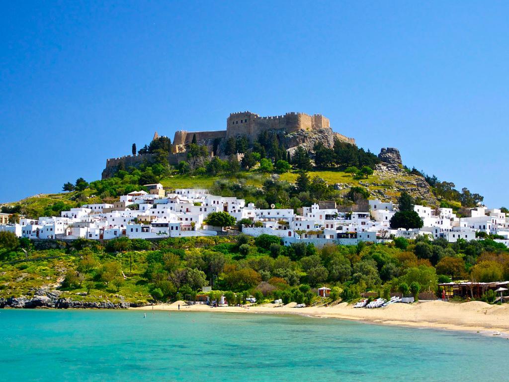 Lindos Comfy Suites Kültér fotó