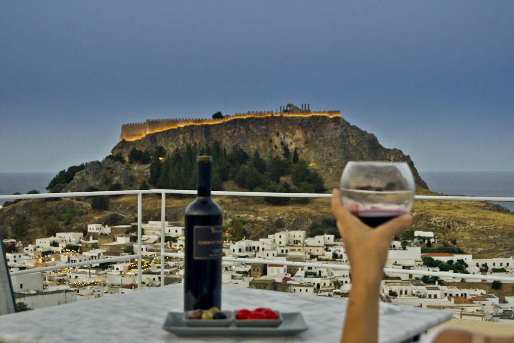 Lindos Comfy Suites Kültér fotó