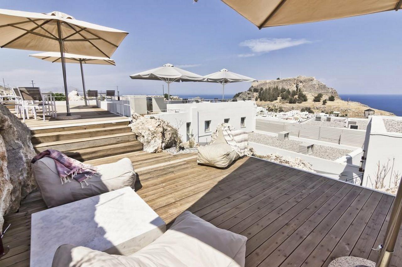 Lindos Comfy Suites Kültér fotó