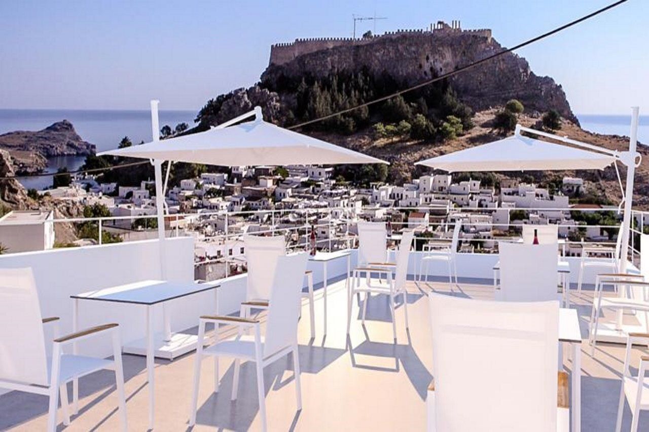 Lindos Comfy Suites Kültér fotó